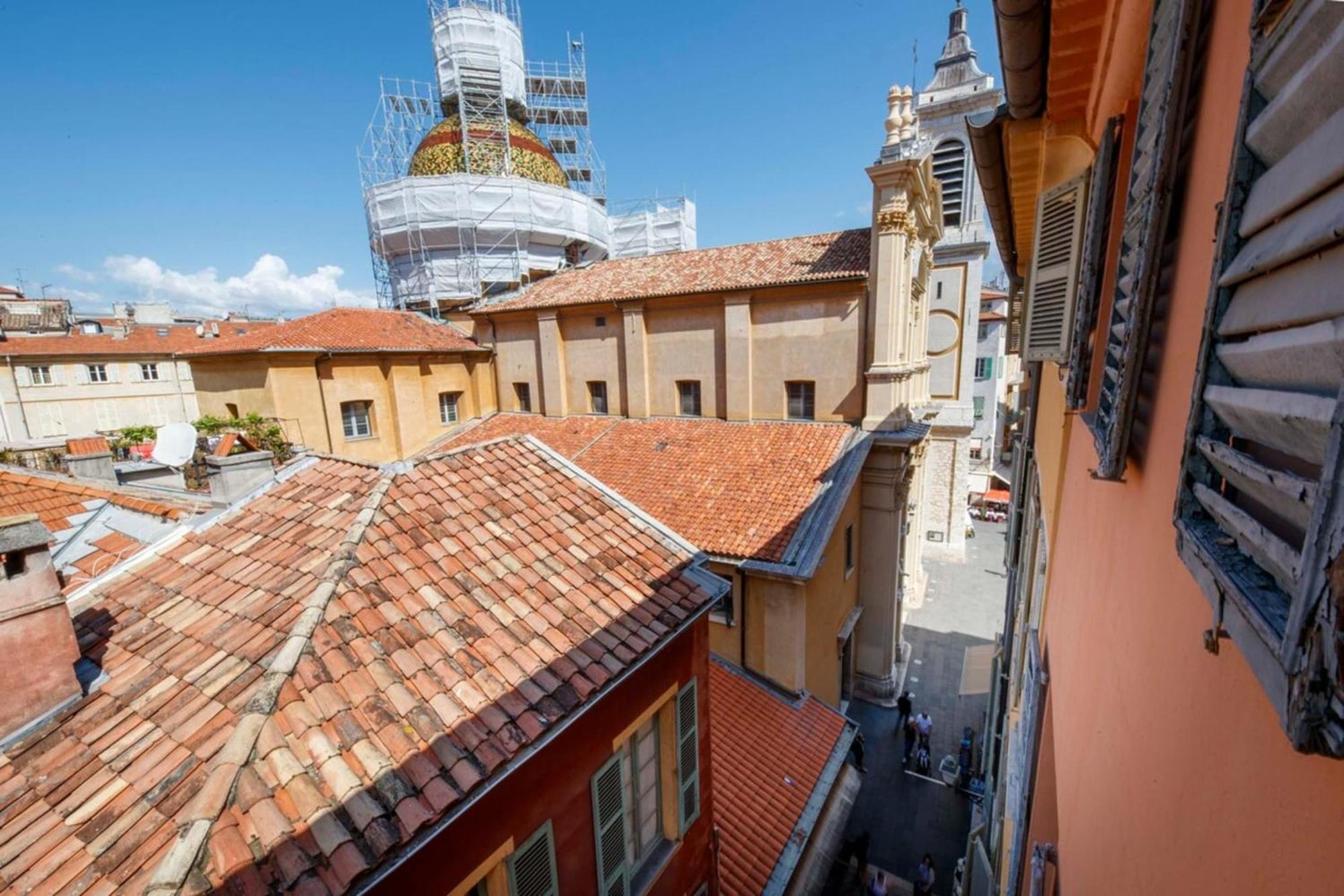 06A2 - Heart Of Old Nice Beautiful Renovated Apartment Εξωτερικό φωτογραφία