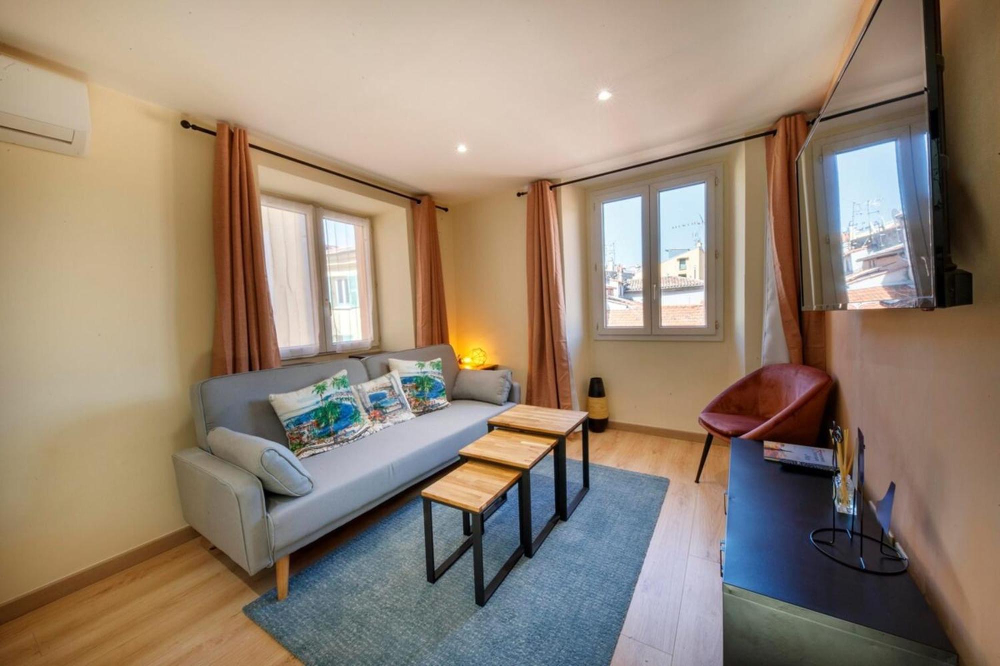 06A2 - Heart Of Old Nice Beautiful Renovated Apartment Εξωτερικό φωτογραφία